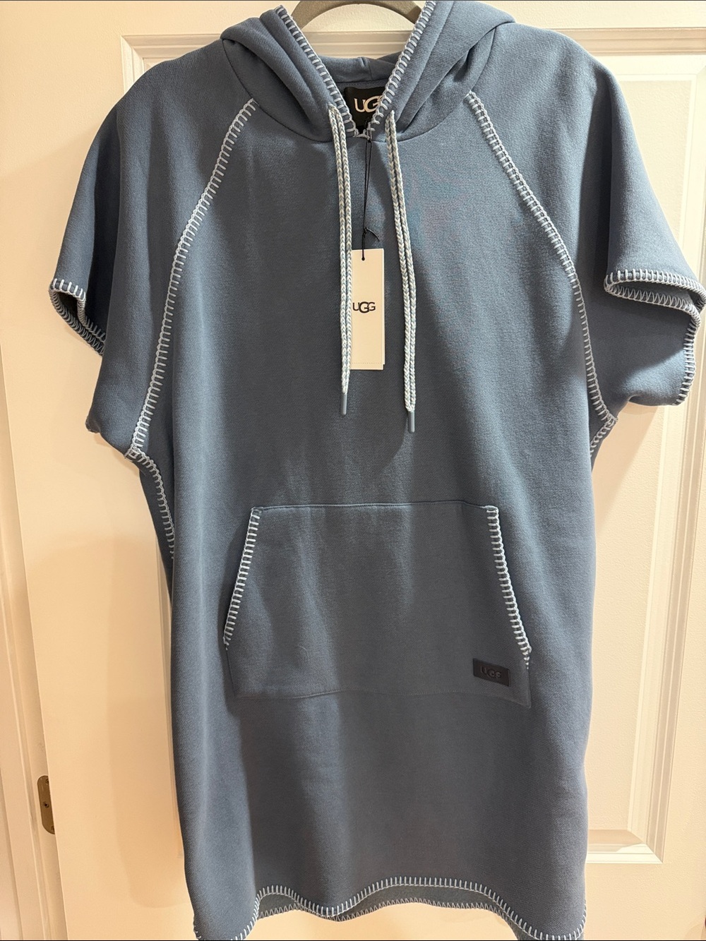 NWT! UGG Women’s Desert Blue Classic Hoodie Dress Size L